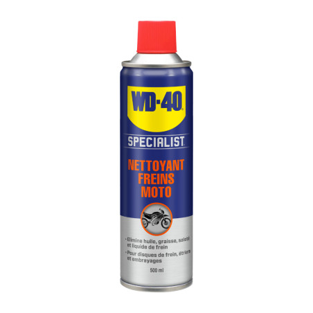 WD40 NETTOYANT FREINS 500ML INCOLORE