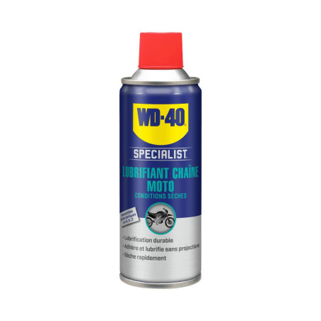WD40 LUBRIFIANT CHAINE 100 ML INCOLORE