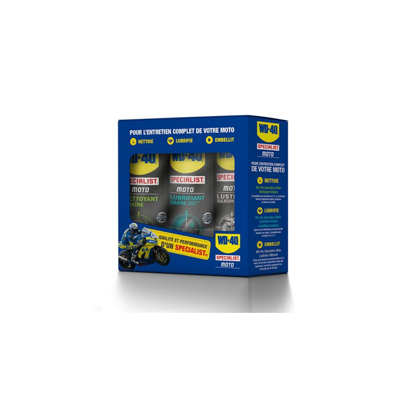 WD40 SPECIALIST MOTO TRIPACK