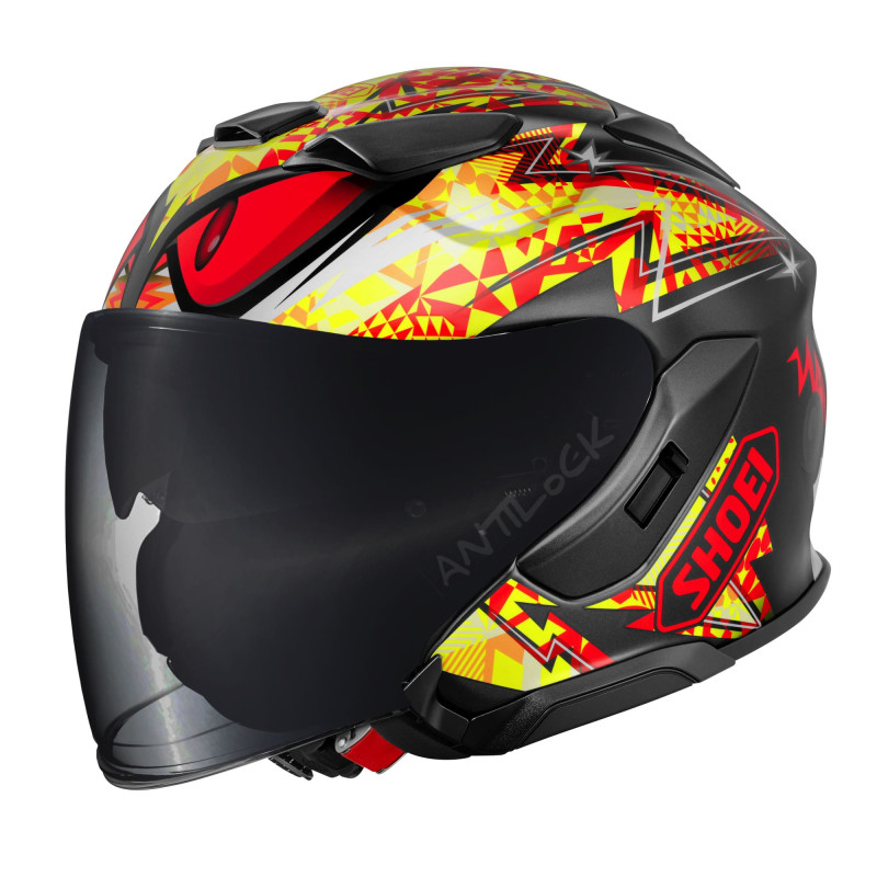 SHOEI J-CRUISE 3 INSPIRED - TC-1 AVEC VISIÈRE TEINTÉE