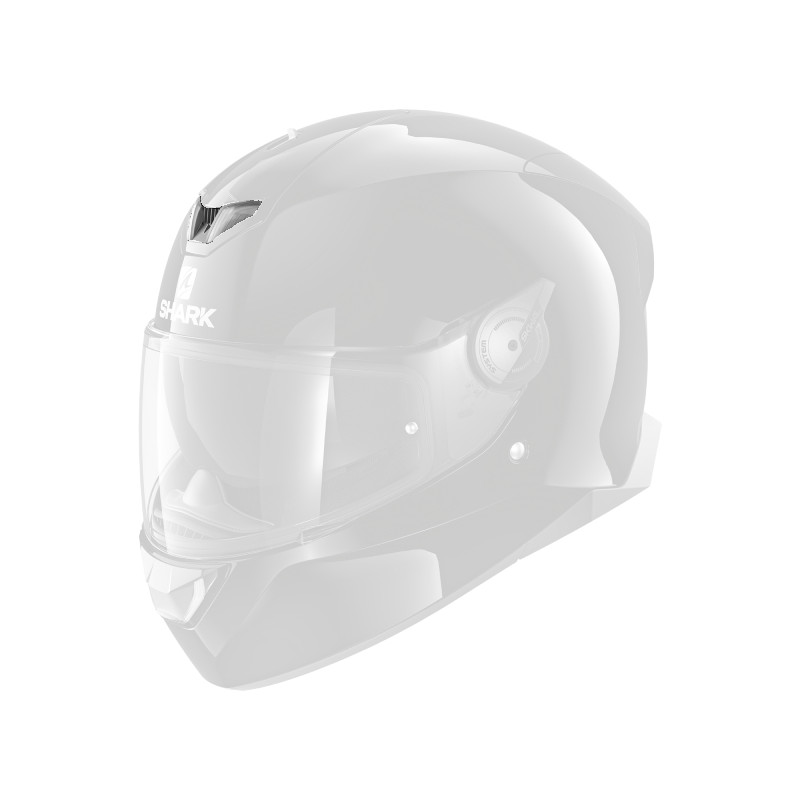 SHARK VENTILATION SUPERIEURE LED VERT SKWAL 2 - NOIR