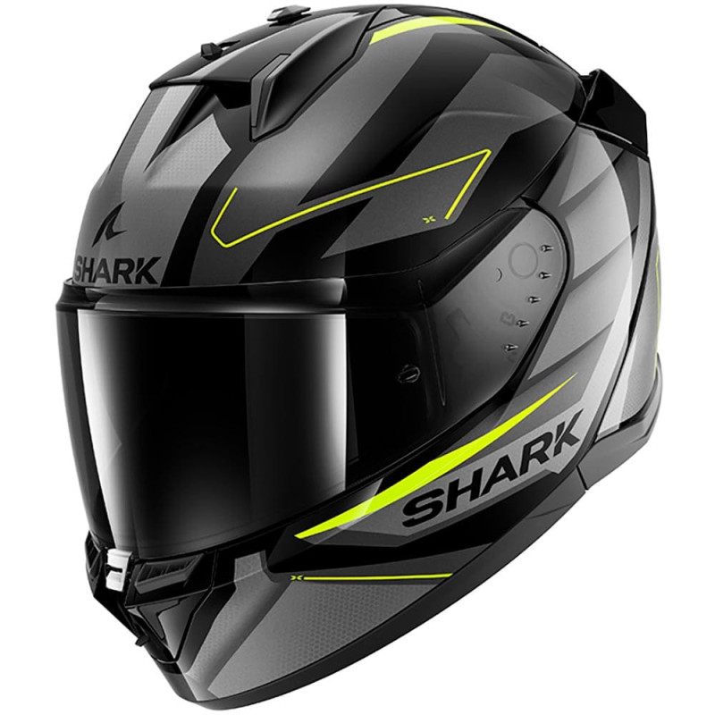 SHARK D-SKWAL 3 SIZLER - ANTHRACITE/NOIR/JAUNE