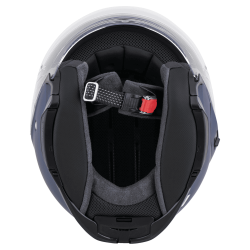 SHOEI J-CRUISE 3 MAT AVEC VISIÈRE MIROIR OR ROUGE