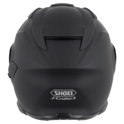 SHOEI J-CRUISE 3 MAT AVEC VISIÈRE MIROIR OR ROUGE
