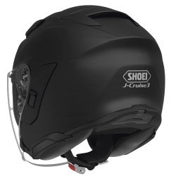 SHOEI J-CRUISE 3 MAT AVEC VISIÈRE MIROIR OR ROUGE