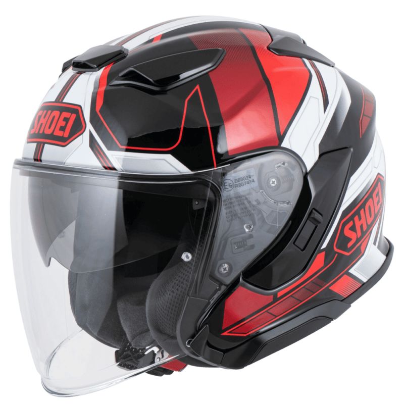 SHOEI J-CRUISE 3 WHIZZY AVEC VISIÈRE MIROIR IRIDIUM
