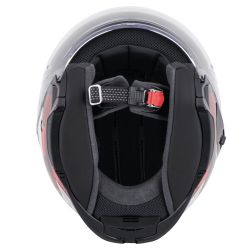 SHOEI J-CRUISE 3 WHIZZY AVEC VISIÈRE MIROIR BLEU