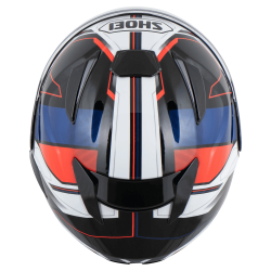 SHOEI J-CRUISE 3 WHIZZY AVEC VISIÈRE MIROIR BLEU