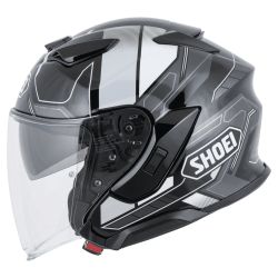 SHOEI J-CRUISE 3 WHIZZY AVEC VISIÈRE MIROIR BLEU