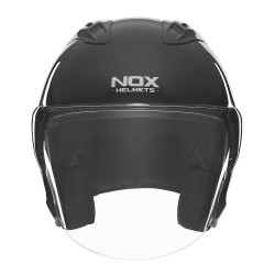 NOX CASQUE JET N220S AVEC VISIÈRE TEINTÉE