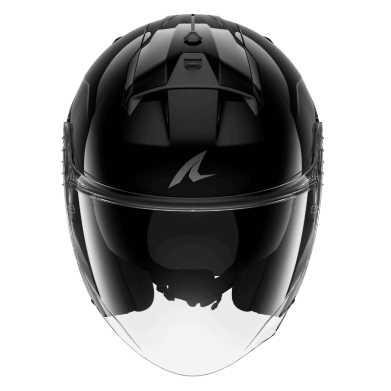 SHARK SKWAL JET BLANK AVEC VISIÈRE TEINTÉE