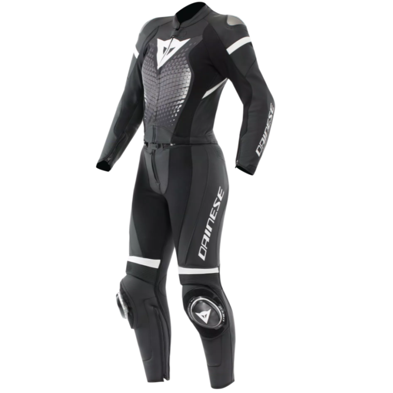DAINESE COMBINAISON FULMINEA 2PCS S/T - NOIR/BLANC