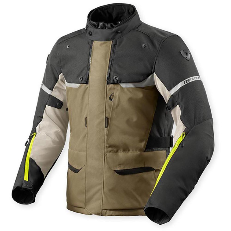 REV'IT VESTE OUTBACK 4 H2O - ANTHRACITE/VERT