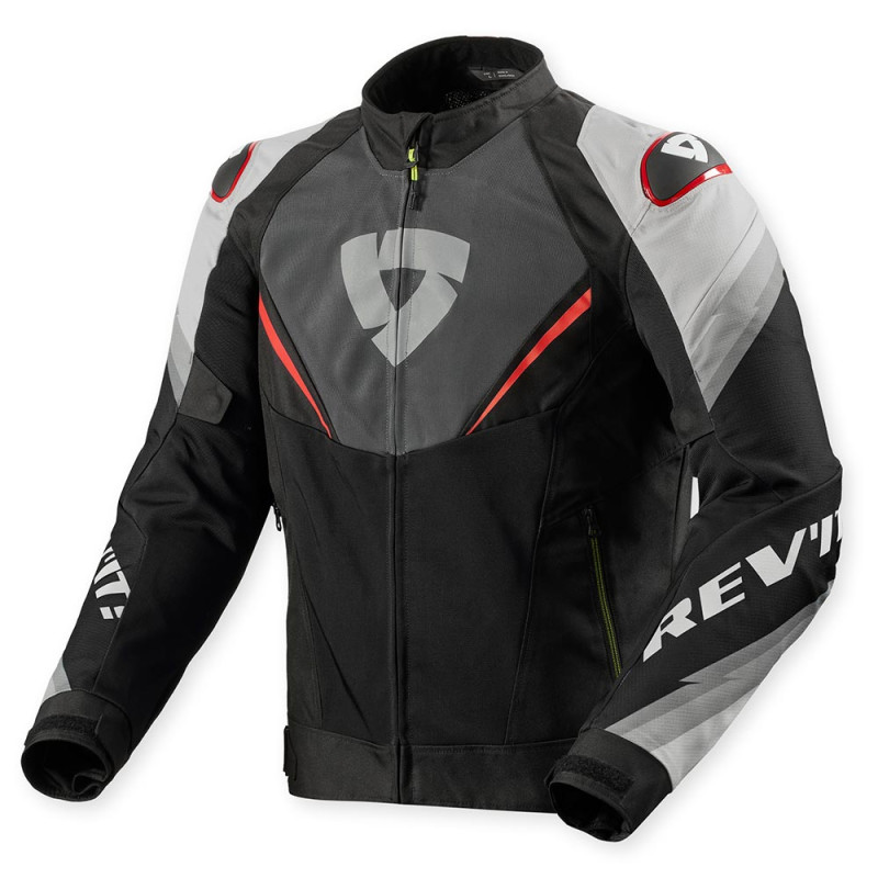 REV’IT VESTE QUANTUM 3 AIR - GRIS/ROUGE