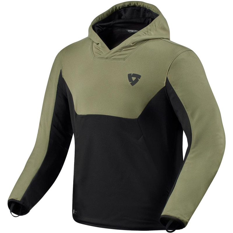 REV'IT SWEAT ANDON - NOIR/VERT