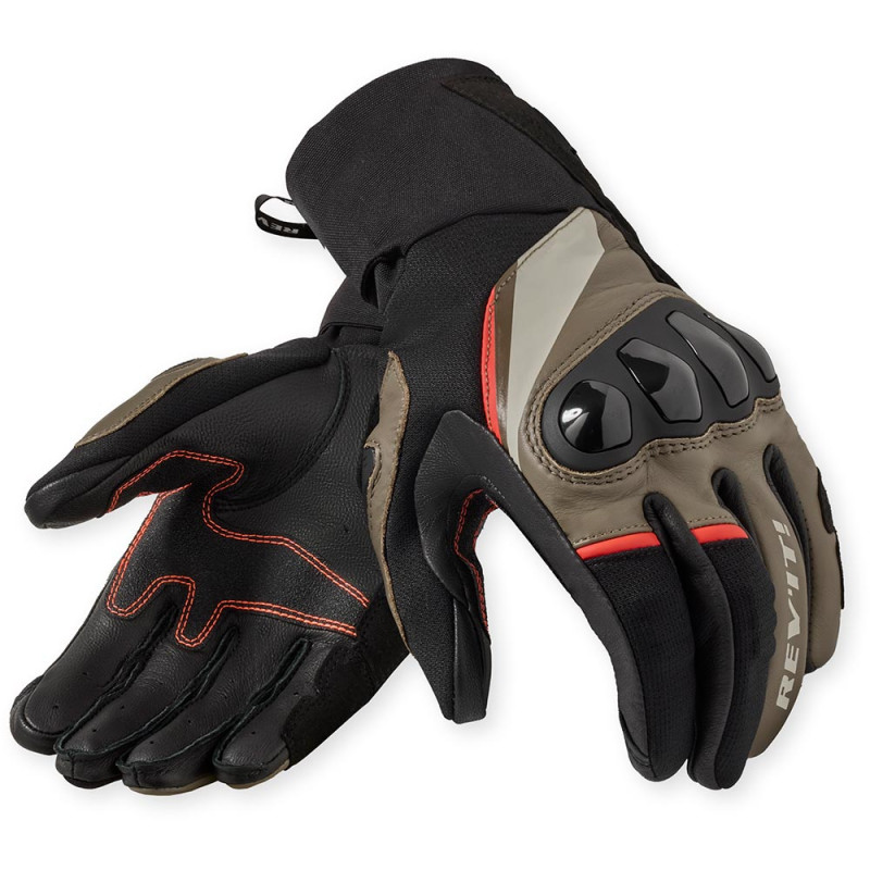 REV'IT GANTS COMBUSTION - NOIR/MARRON
