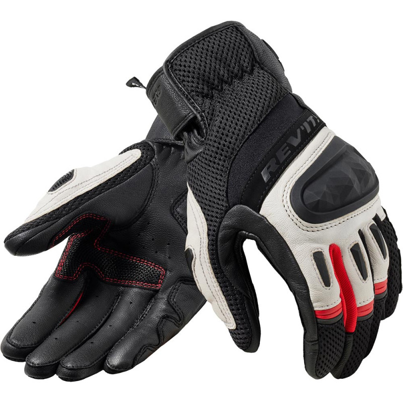 REV'IT GANTS DIRT 4 - NOIR/ROUGE