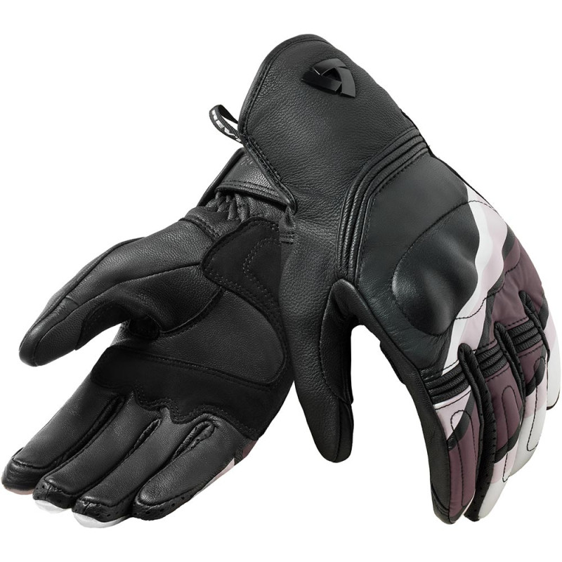REV'IT GANTS REDHILL LADIES - NOIR/ROSE