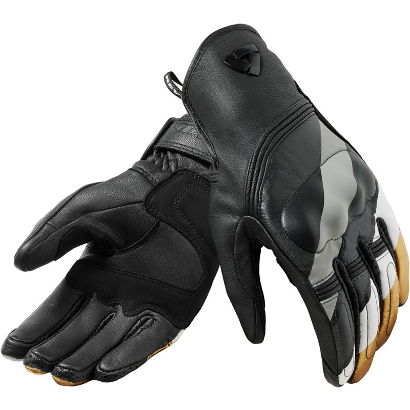 REV'IT GANTS REDHILL LADIES - NOIR/JAUNE