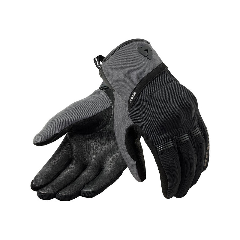 REV'IT GANTS MOSCA 2 H2O - NOIR/GRIS