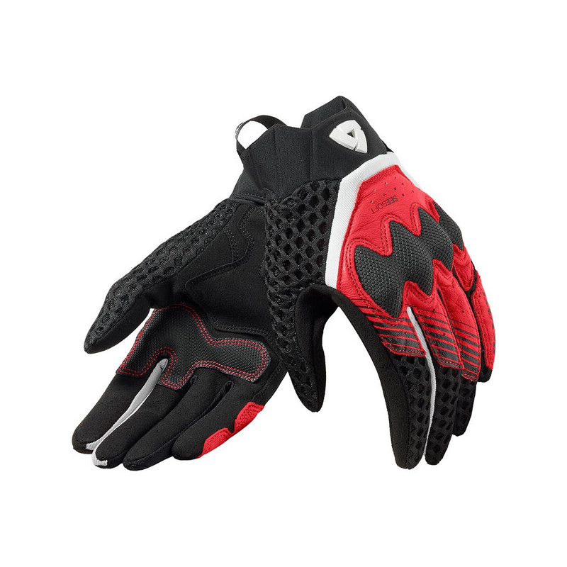 REV'IT GANTS VELOZ LADIES - NOIR/ROUGE