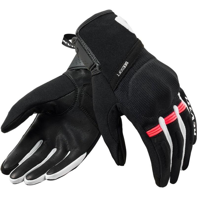REV'IT GANTS MOSCA 2 LADIES - NOIR/ROSE