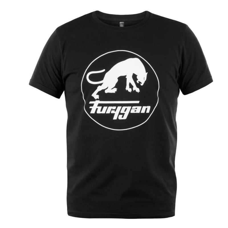 FURYGAN T-SHIRT CORPO TS LOGO - NOIR/BLANC