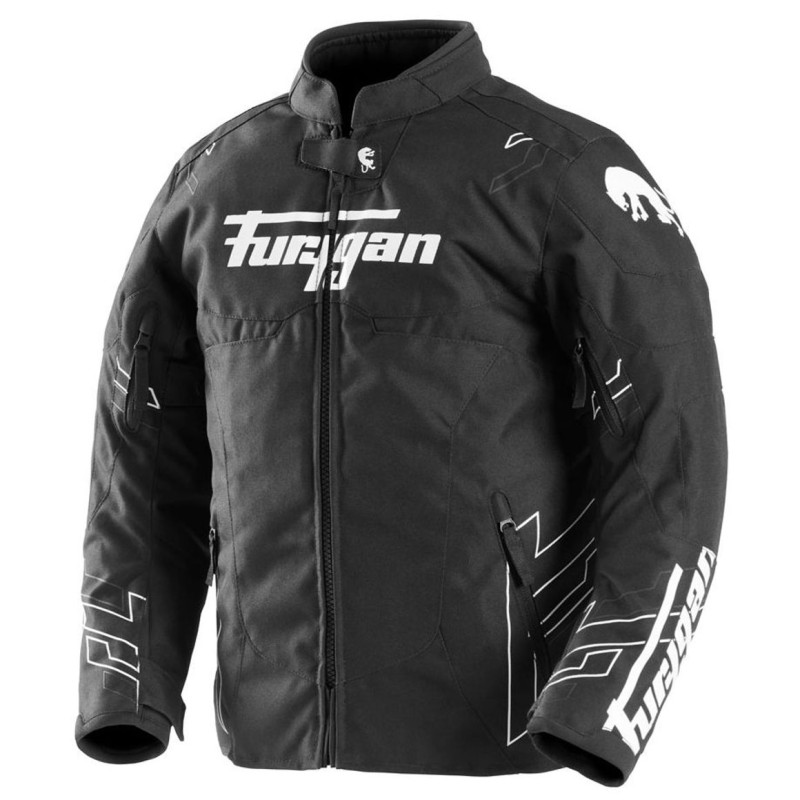 FURYGAN BLOUSON NEON KID - NOIR/BLANC/ANTHRACITE