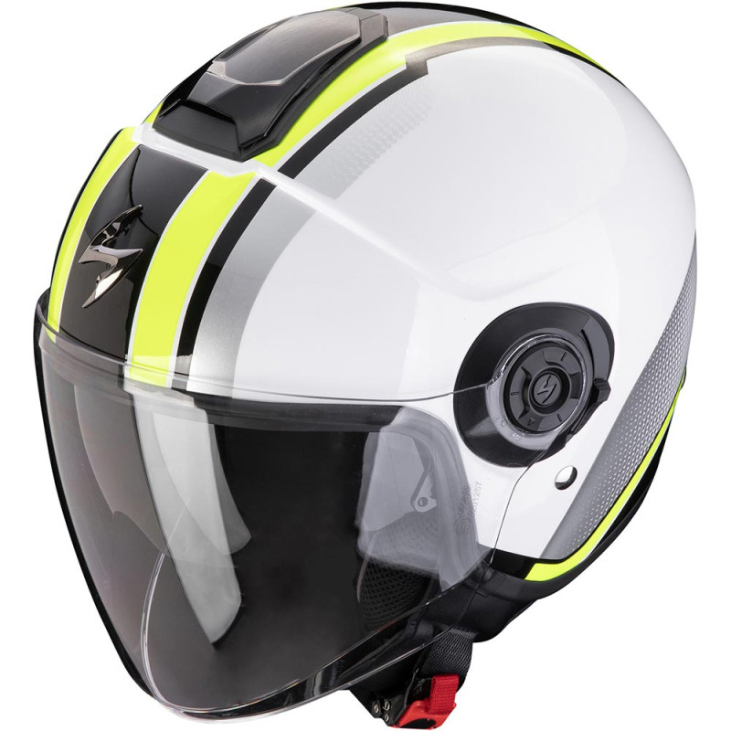 SCORPION EXO-CITY II VEL - BLANC/JAUNE