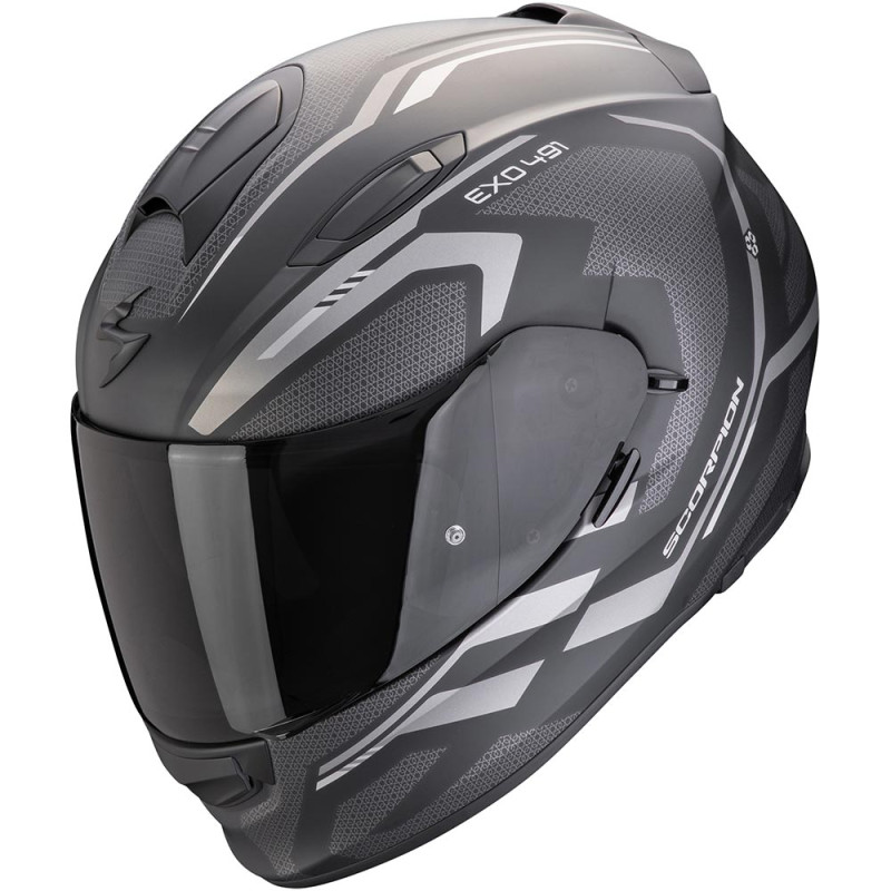 SCORPION EXO-491 KRIPTA MAT - NOIR/ARGENT