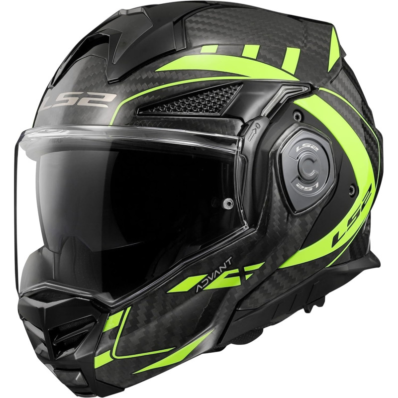 LS2 FF901 ADVANT X CARBON FUTURE II - JAUNE