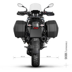 SHAD SUPPORT VALISES LATÉRALES 3P SYSTEM BMW R 1300 GS (W0RG14IF)