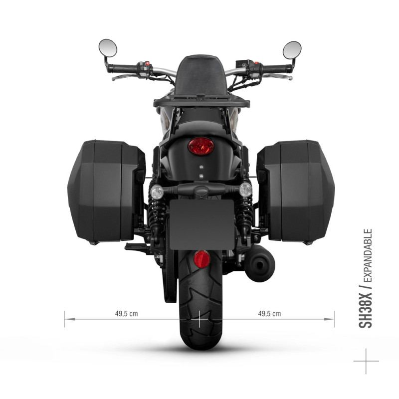SHAD SUPPORT VALISES LATÉRALES 3P SYSTEM HONDA NX 500 (H0NX54IF)