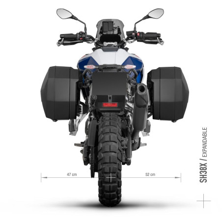 SHAD SUPPORT VALISES LATÉRALES 3P SYSTEM HONDA TRANSALP 750 (H0TR73IF)