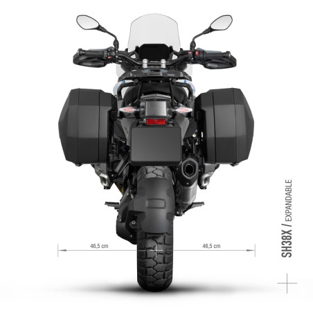 SHAD SUPPORT VALISES LATÉRALES 3P SYSTEM HYOSUNG GV 125 AQUILA (H0GV18IF)