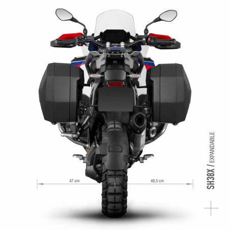 SHAD SUPPORT VALISES LATÉRALES 3P SYSTEM KAWASAKI ELIMINATOR 500 (K0LM54IF)