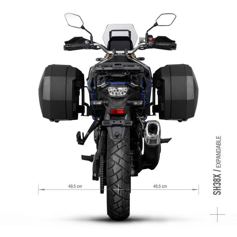 SHAD SUPPORT VALISES LATÉRALES 3P SYSTEM SUZUKI V-STROM 800 DE (S0VS83IF)