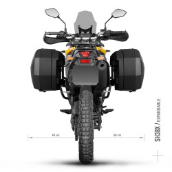 SHAD SUPPORT VALISES LATÉRALES 3P SYSTEM VOGE 300 RALLY (V0RL33IF)