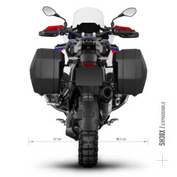 SHAD SUPPORT VALISES LATÉRALES 3P SYSTEM BMW R 1300 GS ADVENTURE (W0RG15IF)
