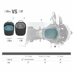 SHAD SACOCHE DE RESERVOIR CLICK SYSTEM E09CM (X0SE09CM)
