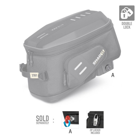 SHAD SACOCHE DE RESERVOIR CLICK SYSTEM TERRA TR15C (X0TR15C)