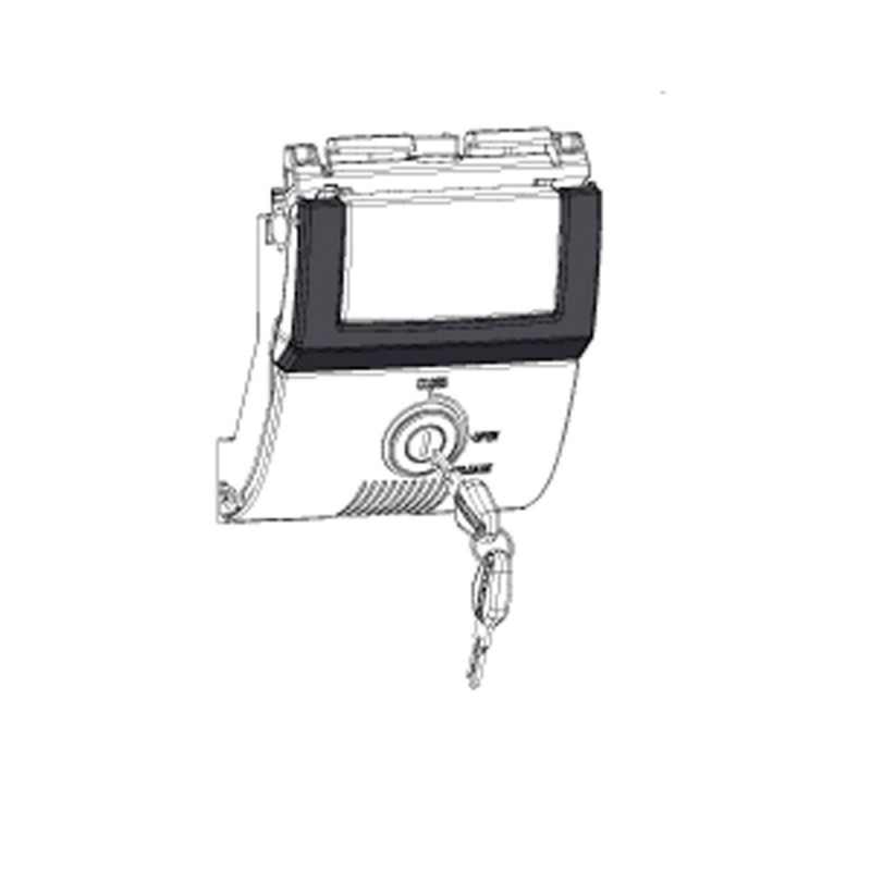 SHAD SERRURE POUR SH48 - GRIS FONCÉ