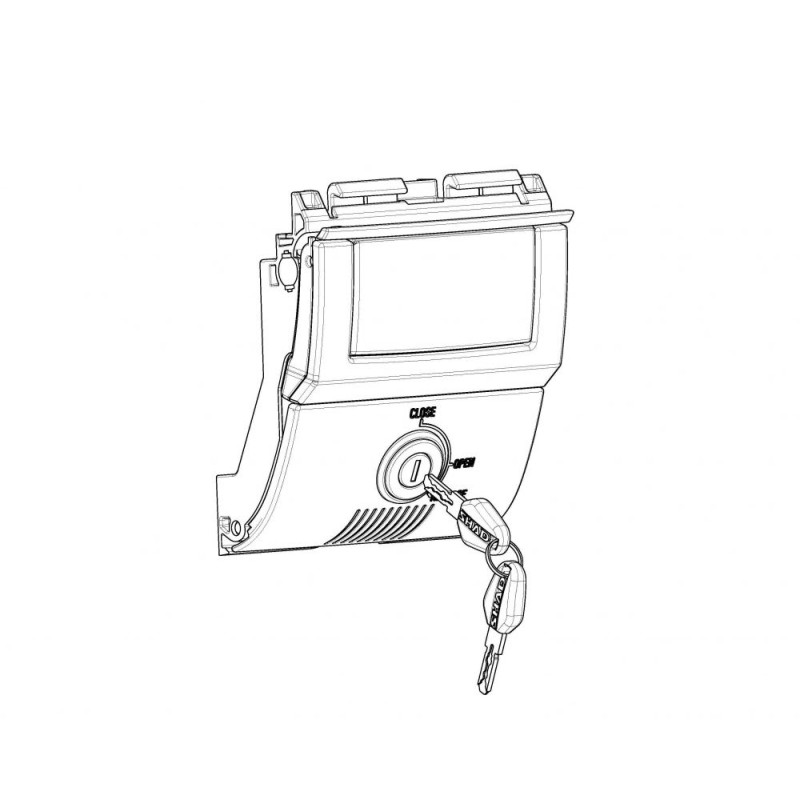 SHAD SERRURE POUR SH 58X/ SH59X PREMIUM