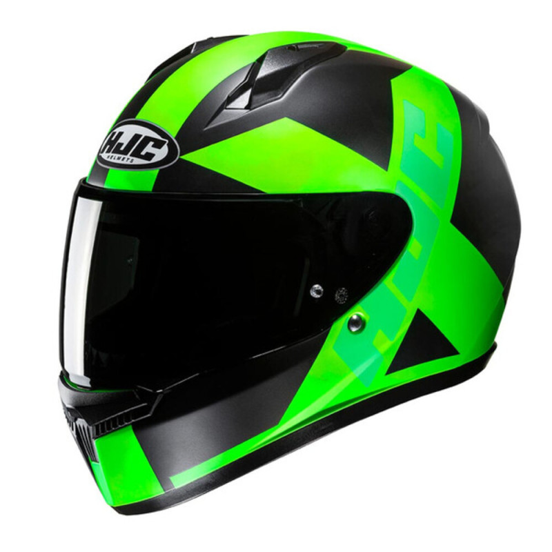 HJC C10 TEZ MC4HSF - NOIR/VERT/JAUNE