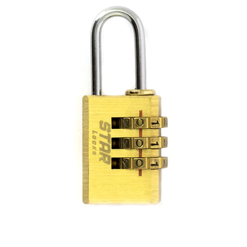 STAR LOCKS CADENAS À COMBINAISON 3 CHIFFRES 29MM