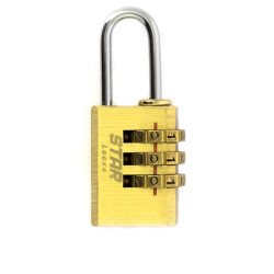 STAR LOCKS CADENAS À COMBINAISON 3 CHIFFRES 29MM