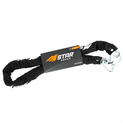 STAR LOCKS CHAINE LASSO ANTIVOL SECTION CARRÉE 9,5MM LONG 1,2M