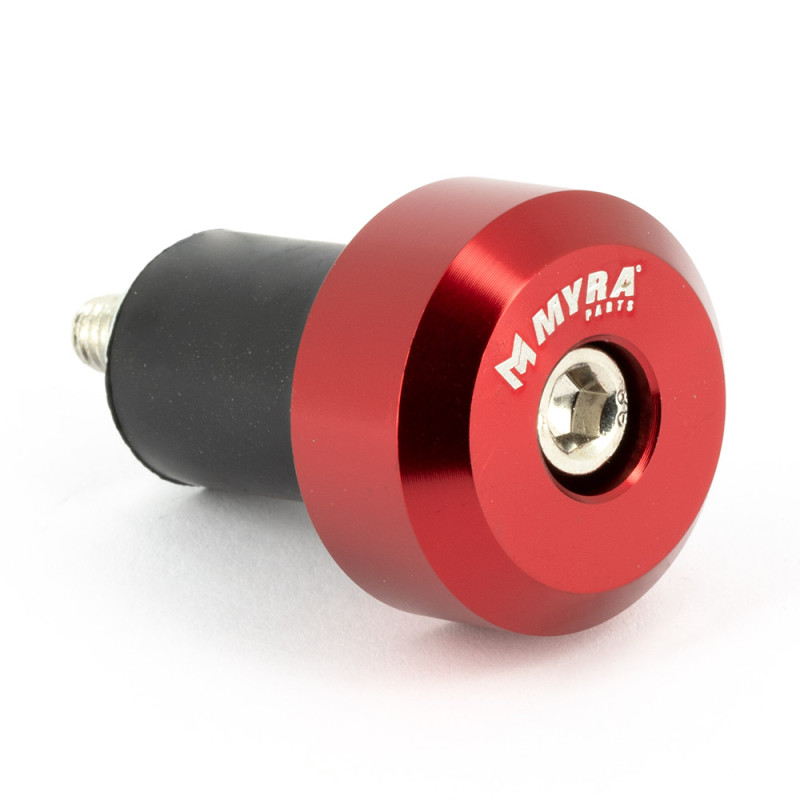 MYRA EMBOUTS GUIDON 17 ANODISÉS - ROUGE