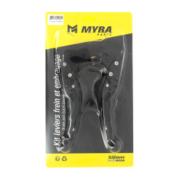 MYRA KIT LEVIERS DE FREIN ET D'EMBRAYAGE ANODISÉS POUR DUCATI MONSTER 696/ 796/MULTISTRADA 950