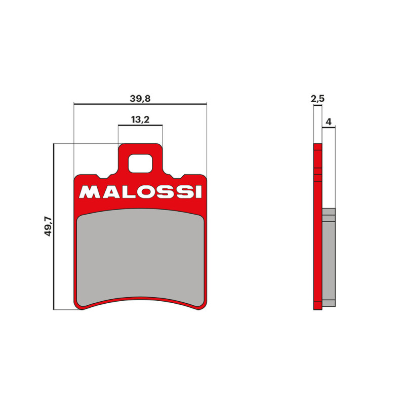 MALOSSI PLAQUETTES DE FREIN 6215007BR